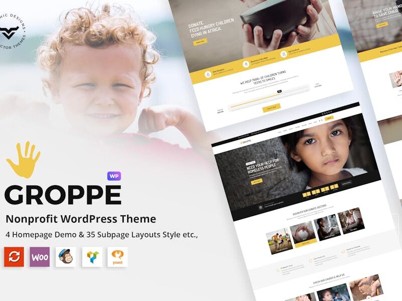 Groppe - Nonprofit WordPress Theme