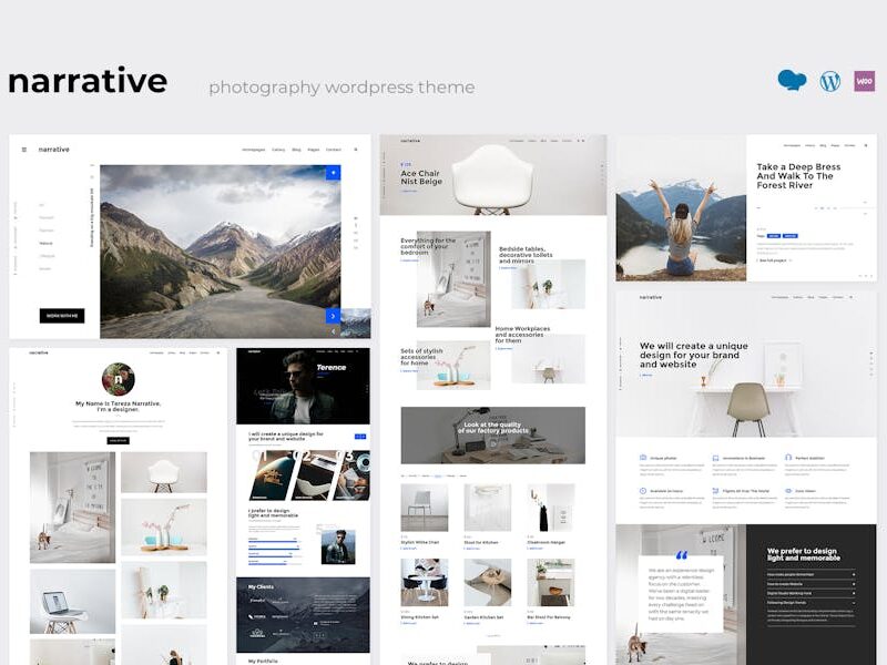 Narrative - Portfolio WordPress Theme