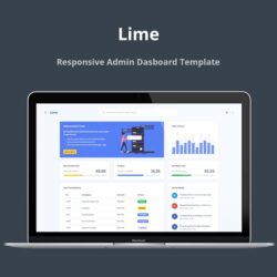 Lime – Responsive Admin Dashboard Template