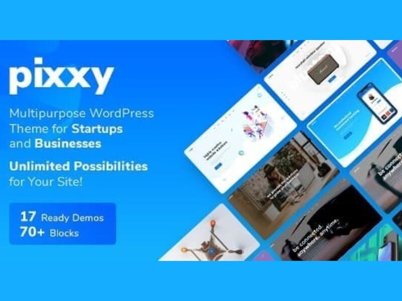 Pixxy - Landing Page
