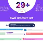 Creative List addon for elementor Creative List addon for elementor