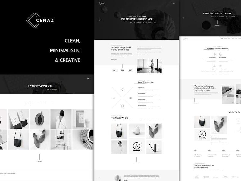 CEZAN - Minimal Creative WordPress Theme