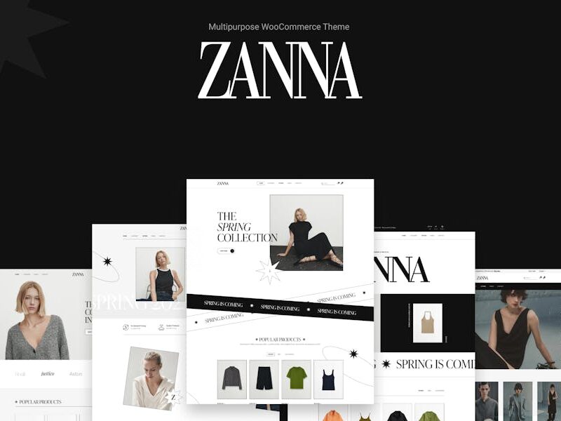 ZANNA - Elementor WooCommerce Theme