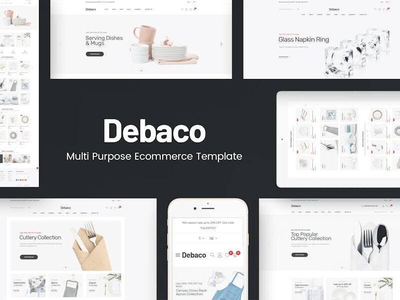 Debaco - Kitchen appliances for WordPress Theme