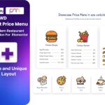 Restaurant Price Menu Addon For Elementor