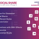 Social Share for Elementor WordPress Plugin Social Share for Elementor WordPress Plugin