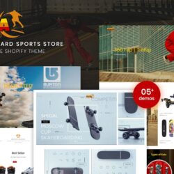 Kata | Skateboard Sports Store Shopify Theme