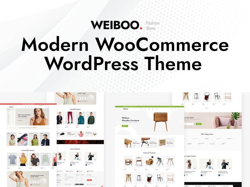 Weiboo - Multipurpose WooCommerce Theme