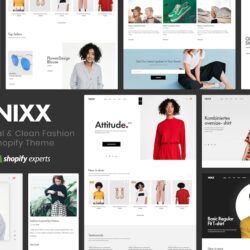 NIXX | Minimal & Clean Fashion Shopify Theme