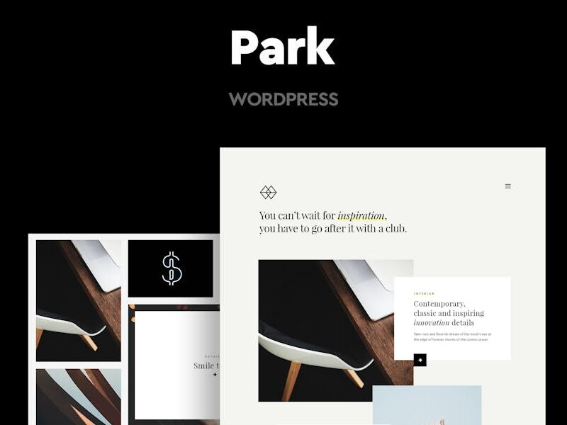 Park - Creative Portfolio WordPress Theme