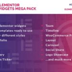 Elementor Widgets Mega Pack – Addons for Elementor