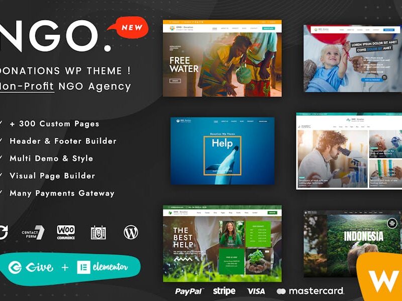Ngo - Charity & Donation WordPress Theme