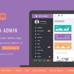 Ultra – Multi Purpose Admin Theme