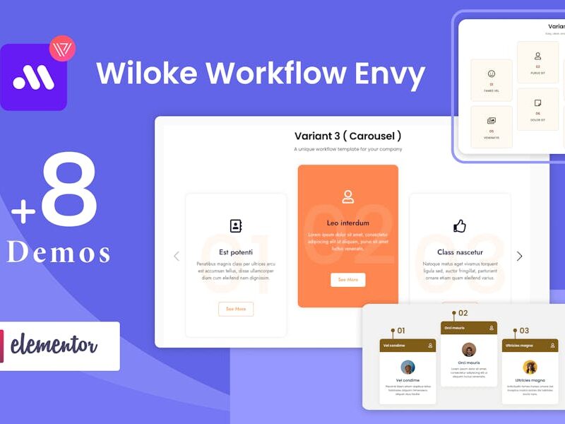Wiloke Workflow Envy Widget for Elementor