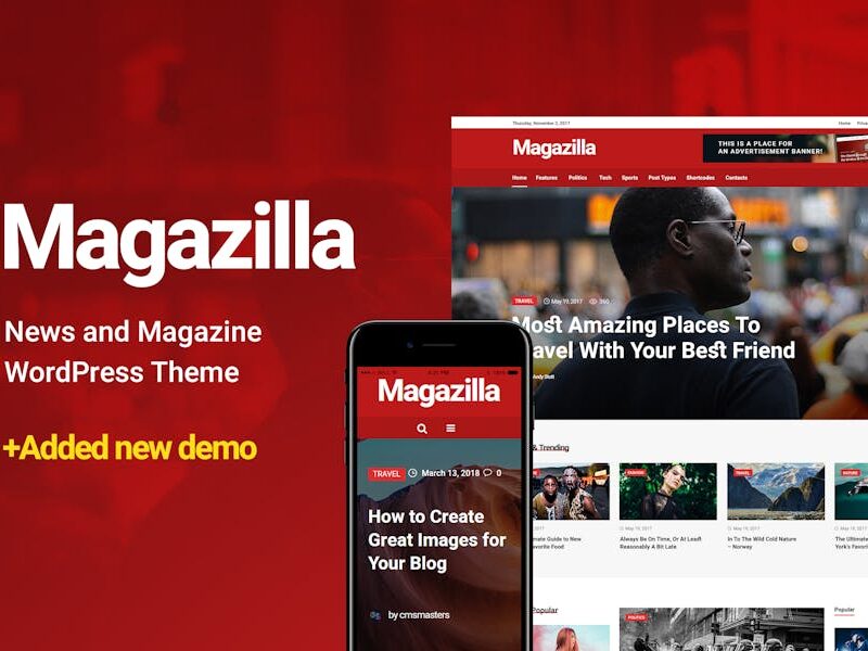 Magazilla - News & Magazine Theme