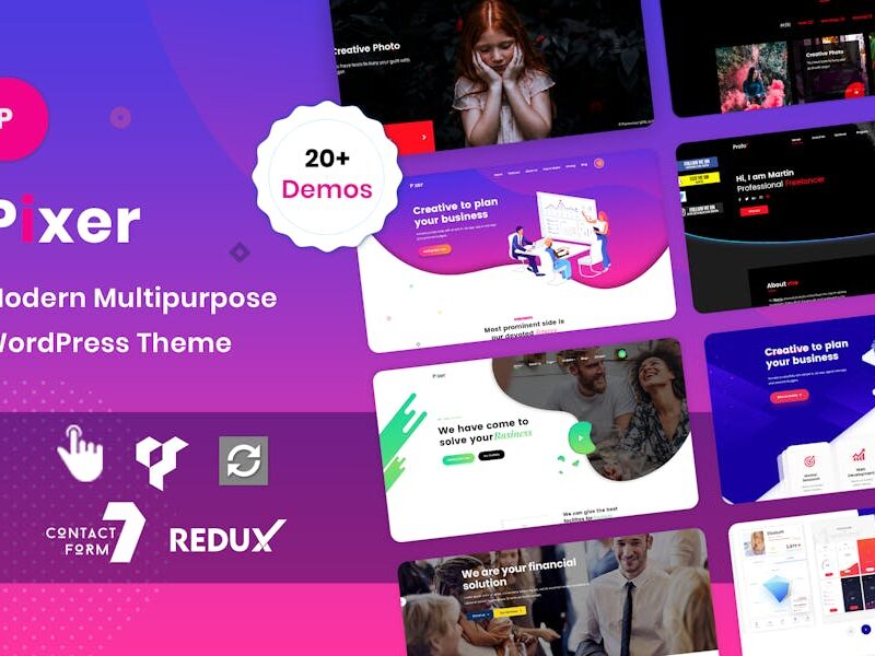 Pixer - Digital Agency WordPress