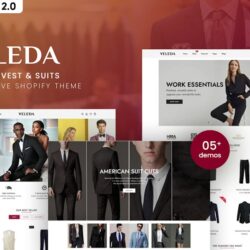 Veleda – Fashion Vest & Suits Shopify Theme