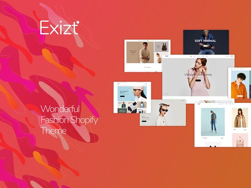 Exist - Drag & Drop Responsive Shopify Theme