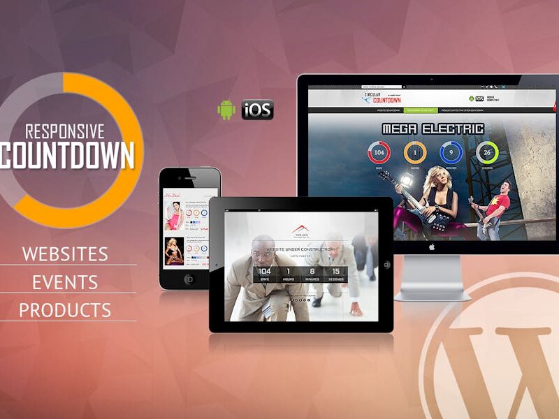 CountDown Pro WP Plugin - WebSites/Products/Offers