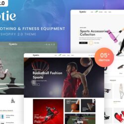 Spotie – Sports & Fitness Equipment Shopify Theme