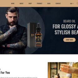 Bardy – Beard Oil Shopify Theme