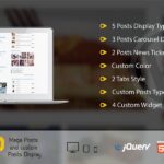 Mega Posts and Custom Posts Display WP Plugin Mega Posts and Custom Posts Display WP Plugin