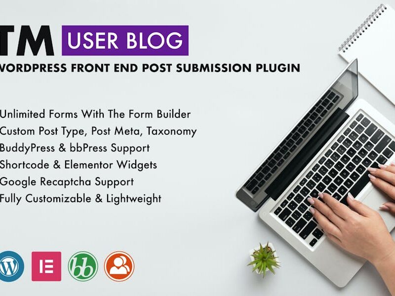TM User Blog - WordPress Front End Post Submission