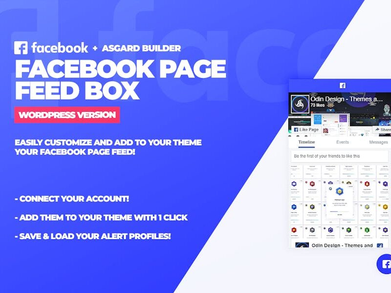 Facebook Page Feed Box WordPress Plugin
