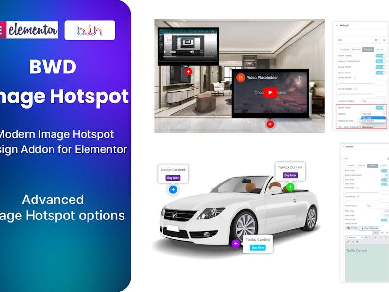 Image Hotspot Addon For Elementor