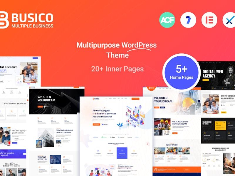 Busico – Multipurpose Business WordPress Theme