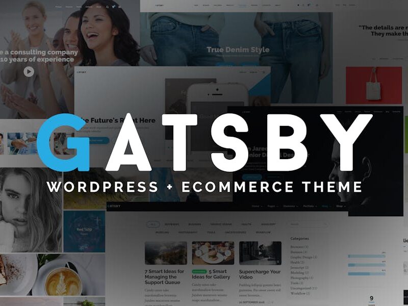 Gatsby - WordPress + eCommerce Theme