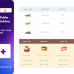 Data Table Addon for Elementor Data Table Addon for Elementor