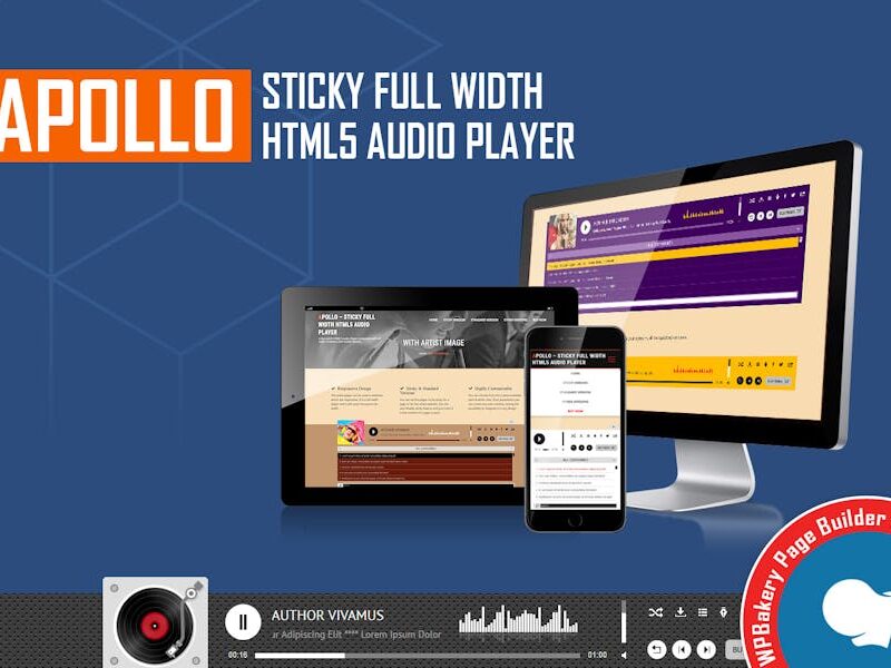 WPBakery Addon - Apollo Audio Player