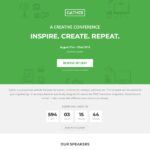 Gather – Event & Conference Landing Page WP Theme