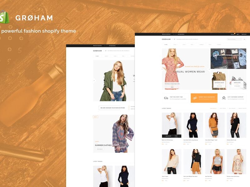 Groham - Fashion eCommerce Shopify Theme