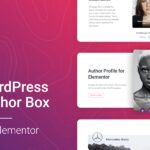 WordPress Author Box for Elementor WordPress Author Box for Elementor