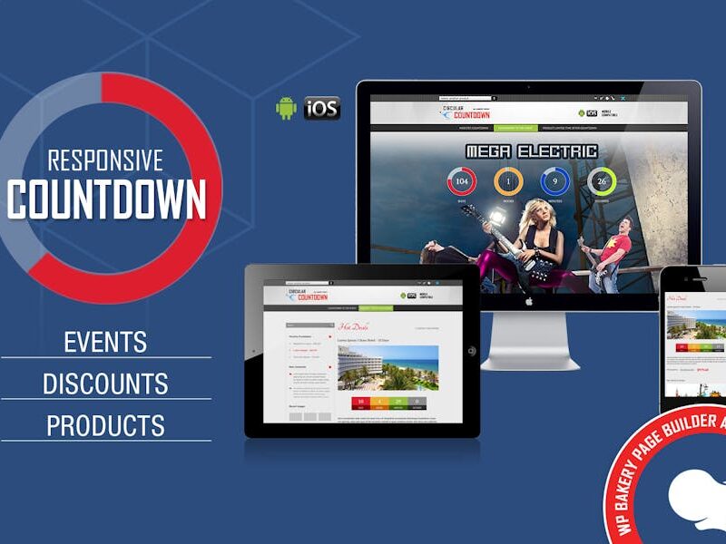 WPBakery Addon - CountDown Timer PRO