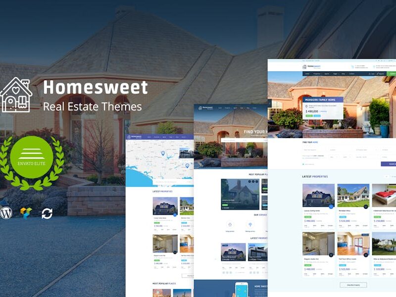 HomeSweet - Real Estate WordPress Theme