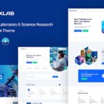 Bioxlab – Laboratory & Science Research WP Theme