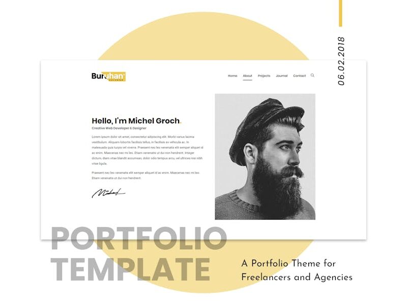 Buruhan | Freelancers and Agencies WordPress Theme