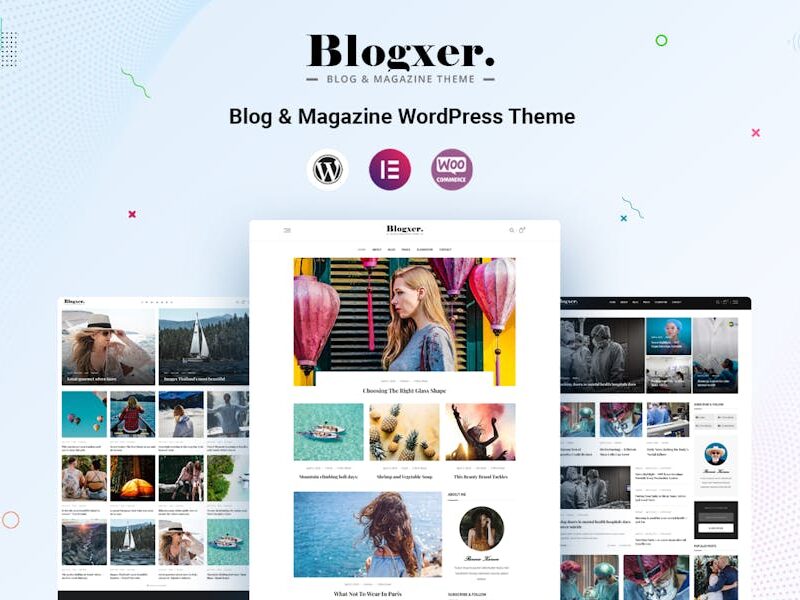 Bloxer - Blog & Magazine WordPress Theme