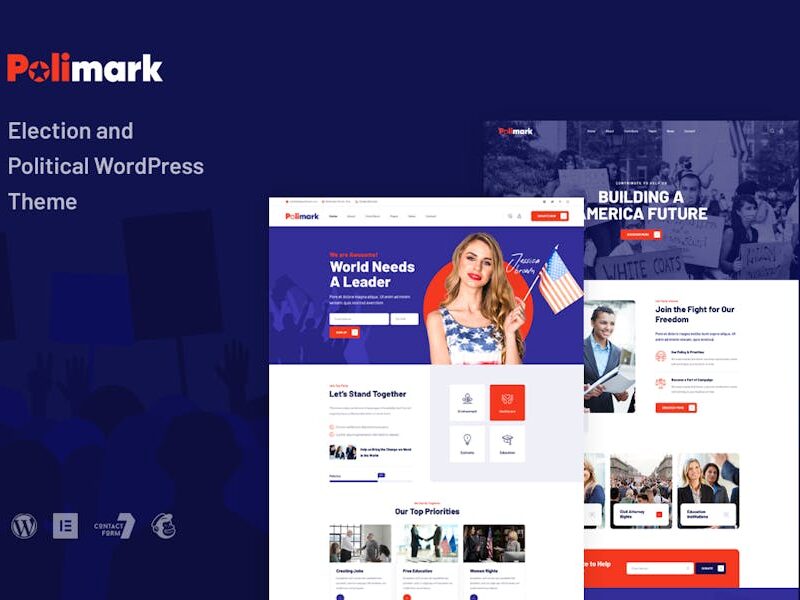 Polimark - Election & Political WordPress Theme