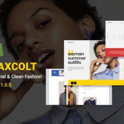 MAXCOLT | Minimal & Clean Fashion Shopify Theme