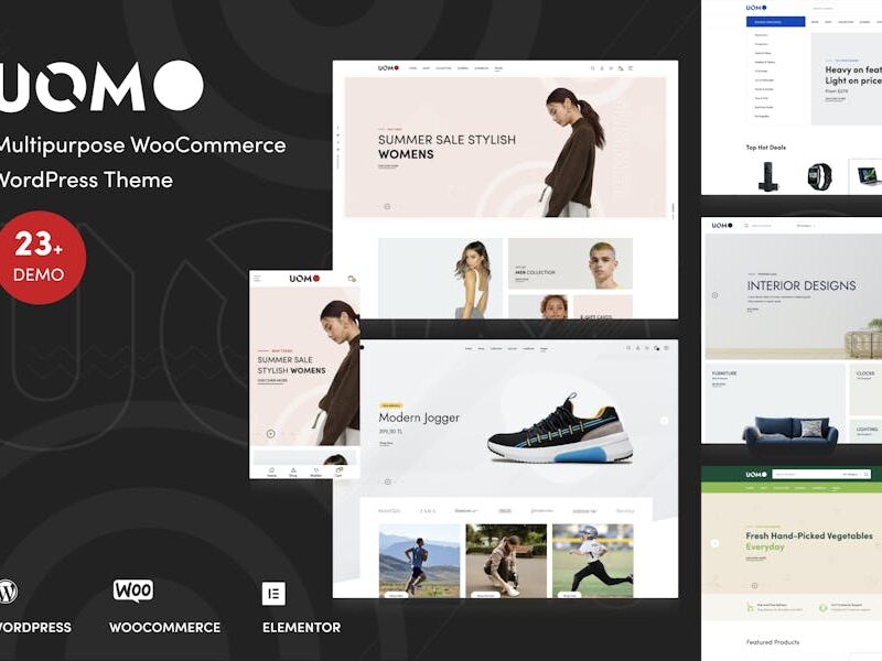 Uomo - Multipurpose WooCommerce WordPress Theme