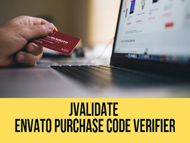 JValidate Envato Purchase Code Verifier