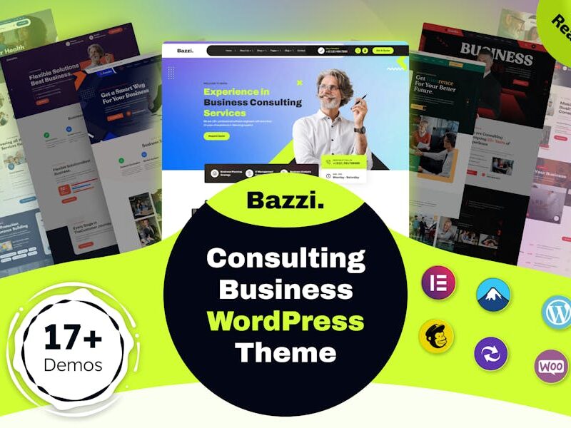 Bazzi - Consulting Business WordPress Theme
