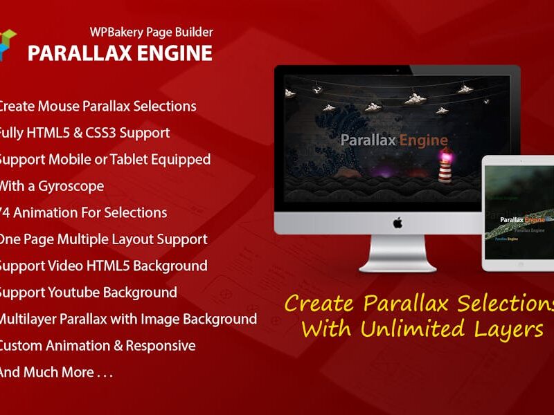 Parallax Engine - Addon For WPBakery Page Builder