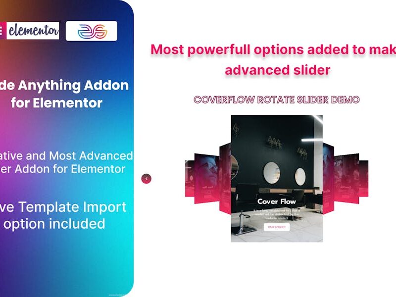 Slide Anything Addon for Elementor
