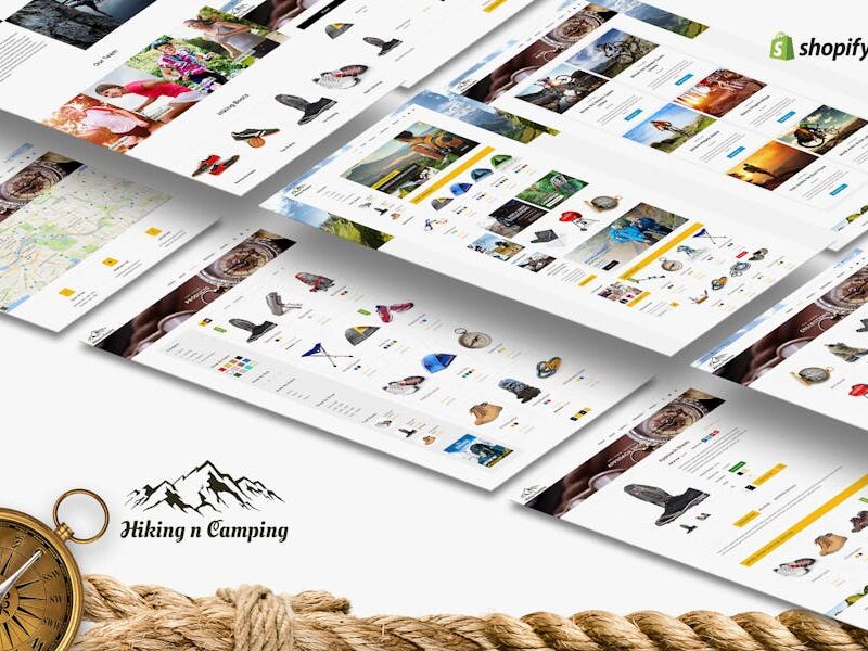 Hiking & Camping- Outdoor, Adventure Shopify Theme