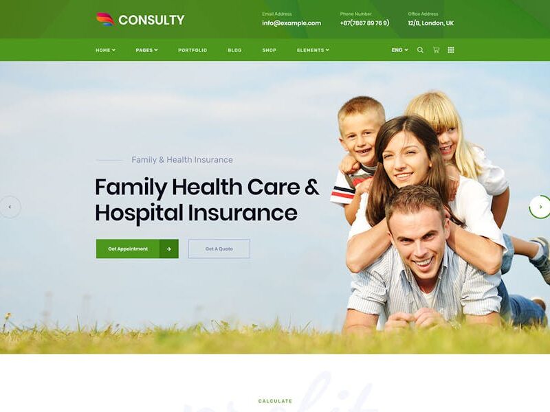 Consulty - Business Finance WordPress Theme